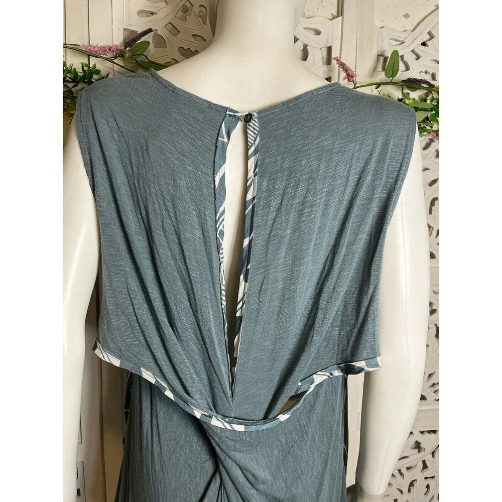Anthropologie Dolan Women’s Astoria Twist Back Aztec Sleeveless Top Size XL - Picture 6 of 11